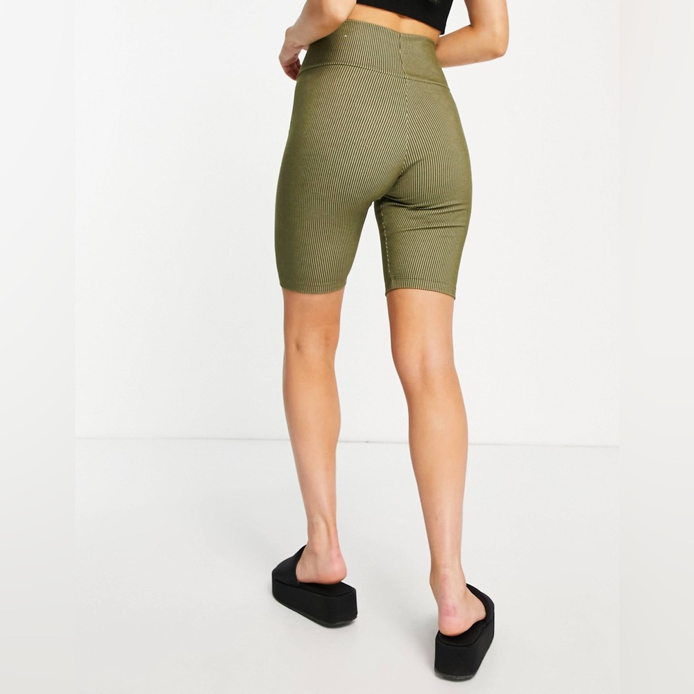 Adidas Ribbed Short Tights - Picture 2 of 4